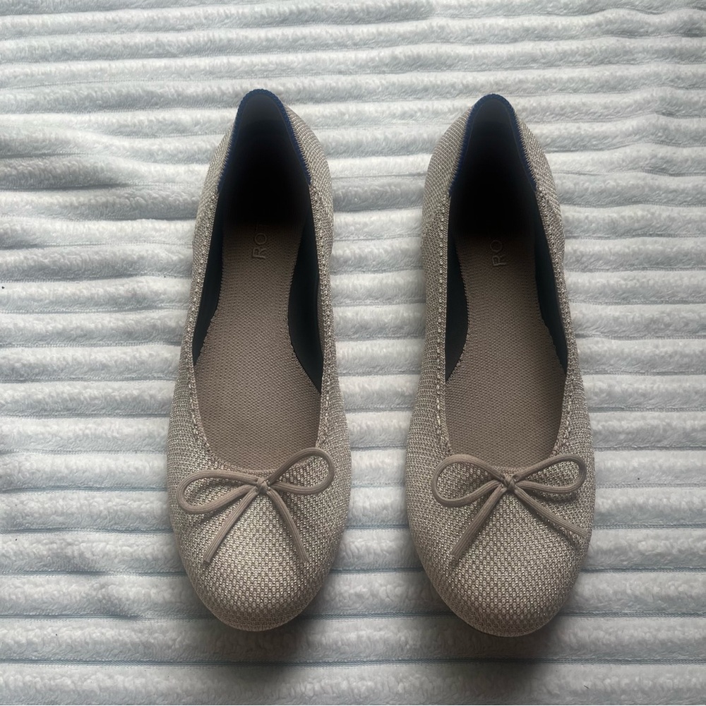 Rothy’s Metallic Flats - Picture 3 of 6